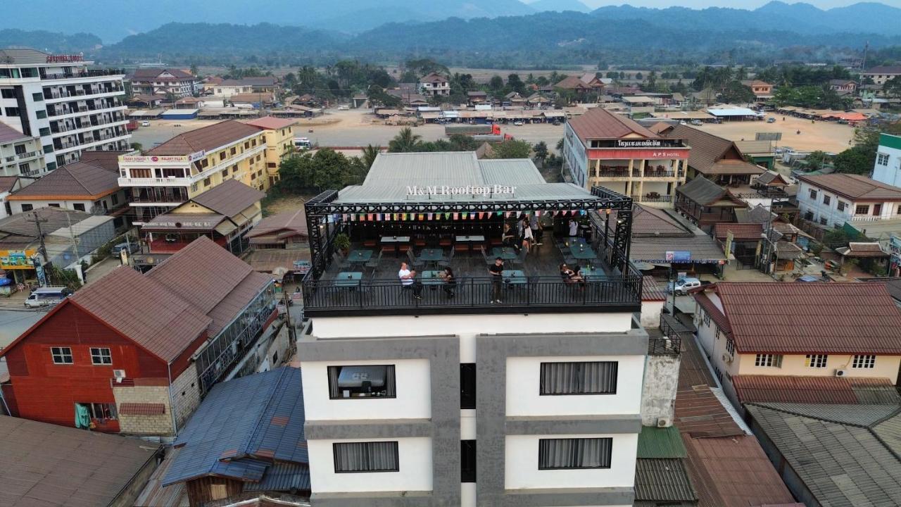 M&M Hotel Vang Vieng Exterior foto
